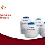 Liquid nitrogen container