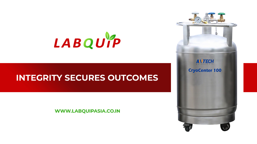 Liquid nitrogen container