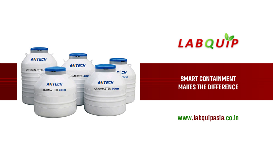 Liquid nitrogen container